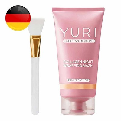 Korean Collagen Night Wrapping Mask 75 ml, feuchtigkeitsspendende Schlafmas