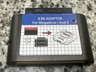 Sega Genesis Mega Drive to Master System Adapter Power Base Converter Cartridge