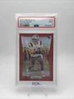 2024 PANINI PRIZM DECA RED PRIZM #213 DRAKE MAYE /199 PSA 9 PATRIOTS RC