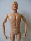 VINTAGE GI JOE 1964 HASBRO ACTION FIGURE 12" PAINTED HAIR SCAR US PATENT PENDING
