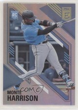 2021 Panini Chronicles Elite Holo Gold 2/10 Monte Harrison #12 1b3