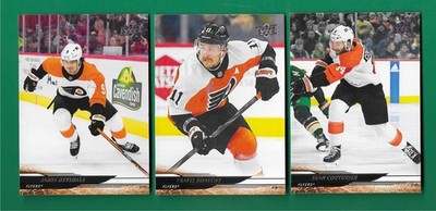 2024-25 Upper Deck Series 1 & 2 + Extended Philadelphia Flyers Set NO IMPORT FEE