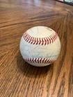 1976 BASEBALL HOF  SIGNED BASEBALL 23  LINDSTRUM, ROBERTS, WANER, HUBBARD, LEMON