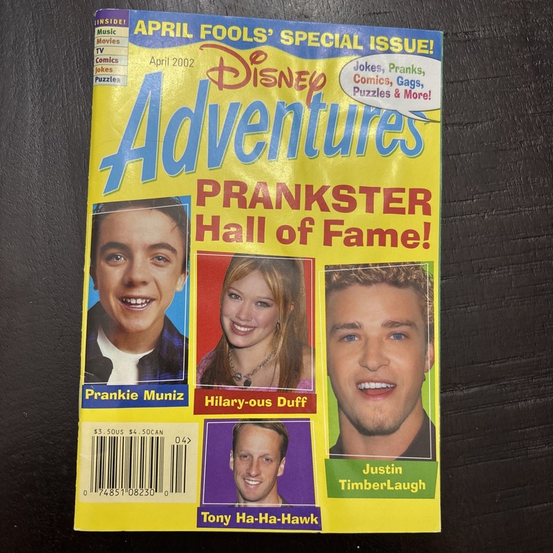 Disney Adventures Magazine Lot of 3.