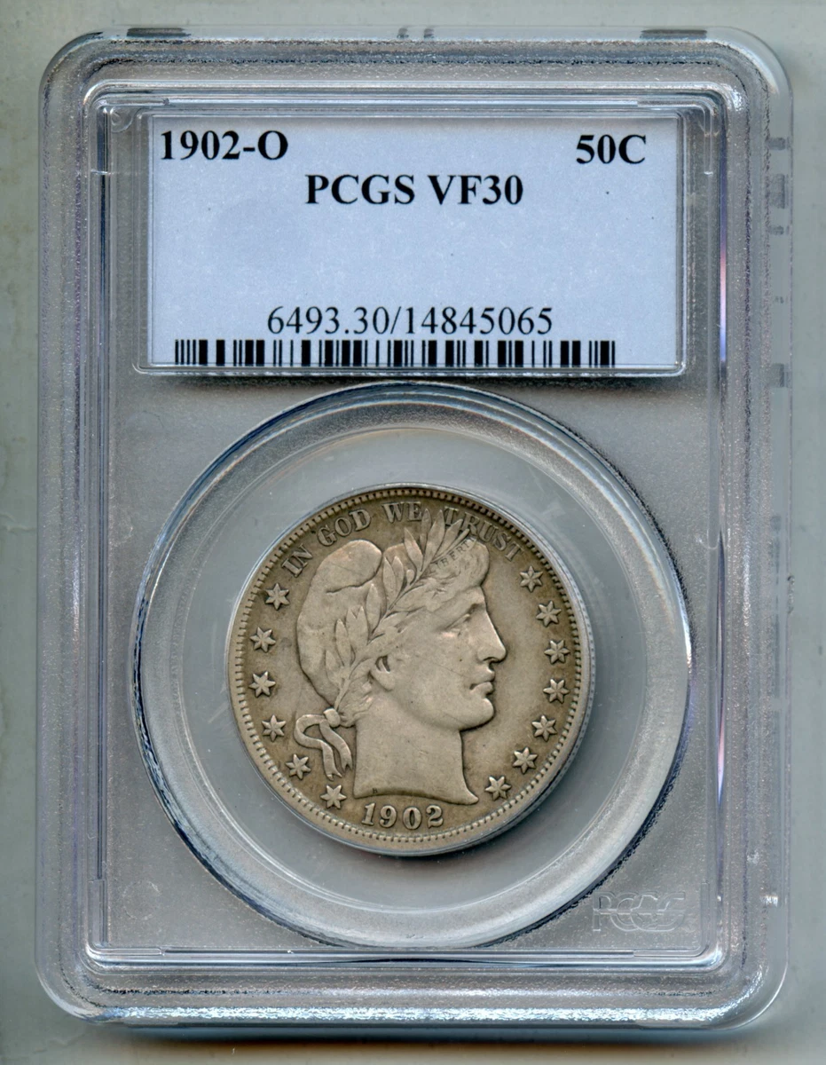 1902 Year Barber Half Dollars (1892-1915) Just Listed 2026