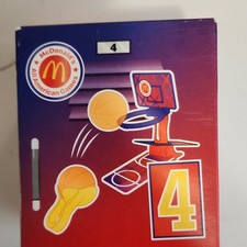 McDonald's All American Games Basketball Toy 4 Happy Meal Premium