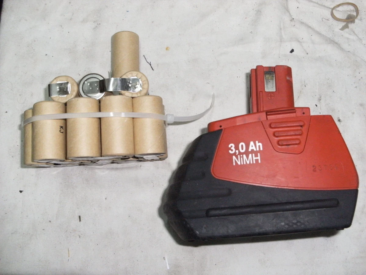 Batterie Hilti SFB 185 Refaite à Neuf 3,3Ah NiMH 18V - Garantie 1 An