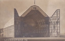 ZEPPELIN LZ 6 W KĄPIELI - OOS ORYGINALNA POCZTÓWKA Z CZASÓW