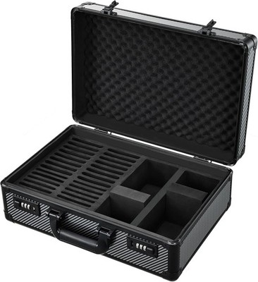 Graded Card Case with Individual Slots Storage Box, Trading Card Cases for Sport