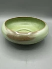 Vintage Frankoma Pottery Round Planter Bowl Prairie Green 212  8 Inch Diameter