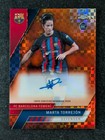 2022-23 Topps Chrome FC Barcelona MARTA TORREJON 1/25 RC Auto Orange X-Fractor