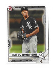 2021 Bowman MATTHEW THOMPSON Prospect BP-74 Chicago White Sox