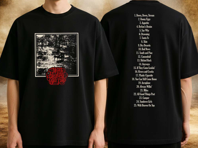 Zach Bryan Tour Merch 2026 With Heaven On Top Album Two Sides Tee