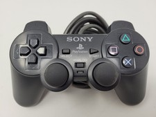 Sony PlayStation 1 PS1 Wired Analog Controller Diamond Black SCPH-1200