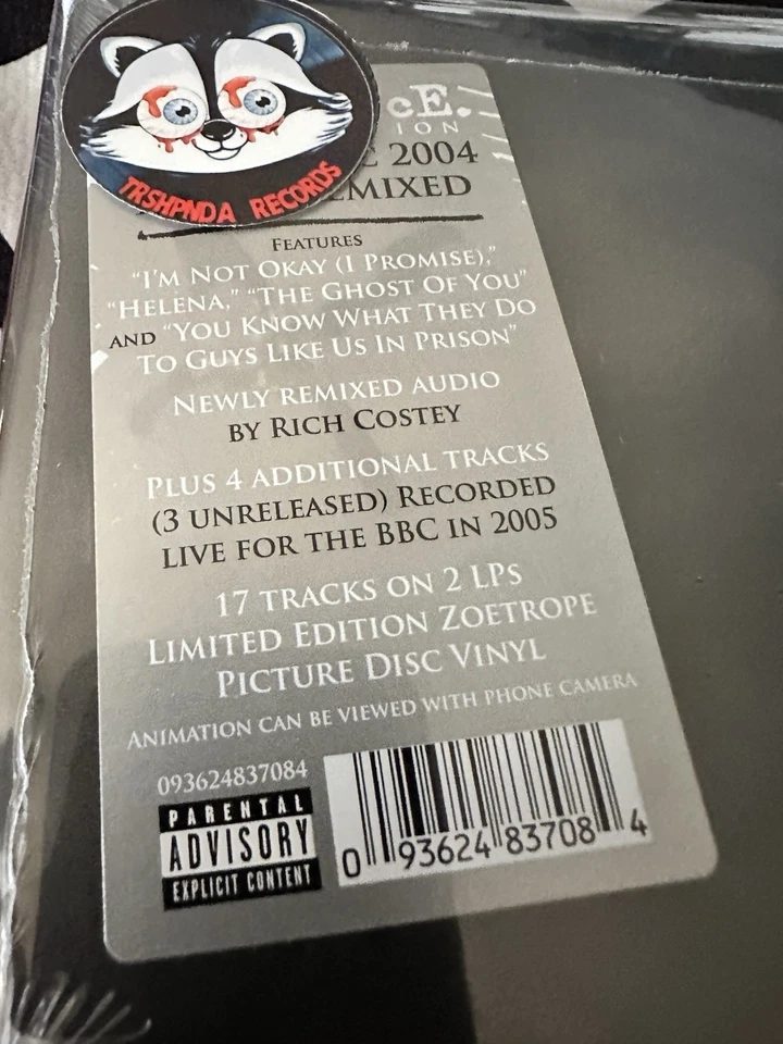 My Chemical Romance - Three Cheers For Sweet - Zoetrope Vinyl Record - Sealed Foto 4 de 4