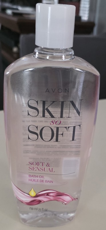 new Avon Skin So Soft bath oil - soft and sensual - bonus - 25 oz