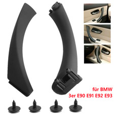 Schwarz Türgriff Innengriff Rechts Set für BMW 3er E90 E91 Limo Sedan Autogriff