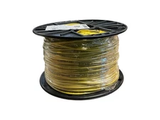 500 FT Spool - ALAN WIRE 18MT61 Wire, 18AWG, 16 Strand, MTW-TEW, Yellow