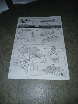 MPM Junkers W 34 Floatplane, 1/72 NO BOX