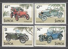 Samoa - Courrier Yvert 576/9 ** MNH Voitures