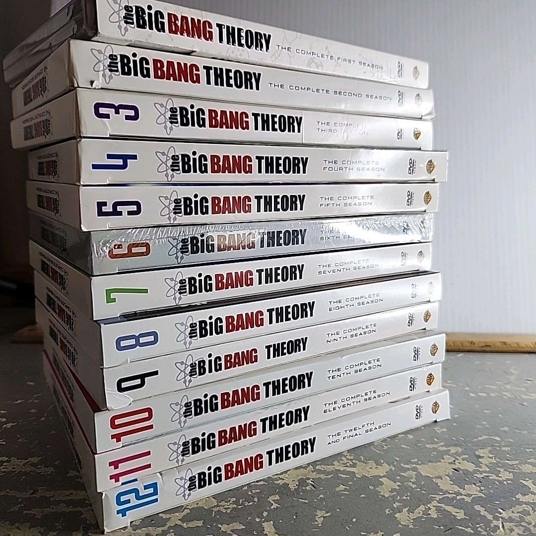 The Big Bang Theory DVD (Lot of 12) Seasons 1-12 Complete Series