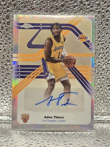 2025 Topps Chrome Adou Thiero Next Stop Signatures (RAW)