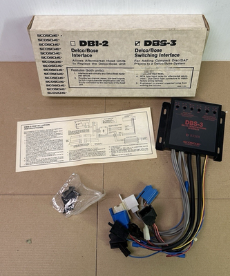 #ad Delco Bose CD Player AUX Amplifier Add on Switching Interface Scosche DBS 3 READ $189.99