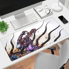 40 90cm Themed Gaming Desk Mat-Large MTG Logo Card Art Mouse Pad with Non-Sl