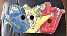 Kathy Hatch Watering Can BIRD HOUSE Old Thyme Garden 18" Wood 32183 - 2001