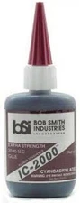 Bob Smith Industries BSI-118 Carbon & Rubber Extra Strength IC-2000 1oz Glue