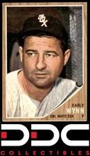 1962 Topps #385 Early Wynn Chicago White Sox Very Good