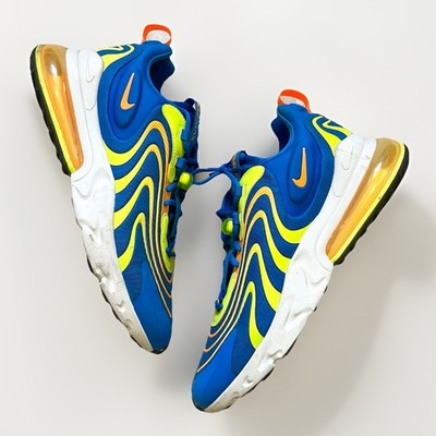 Nike Air Max 270 React Eng Soar Total Orange Volt CD0113-401 Men s 13