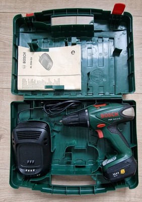 Bosch Akkuschrauber PSR 14,4 V + Akku + Ladegerät + Koffer