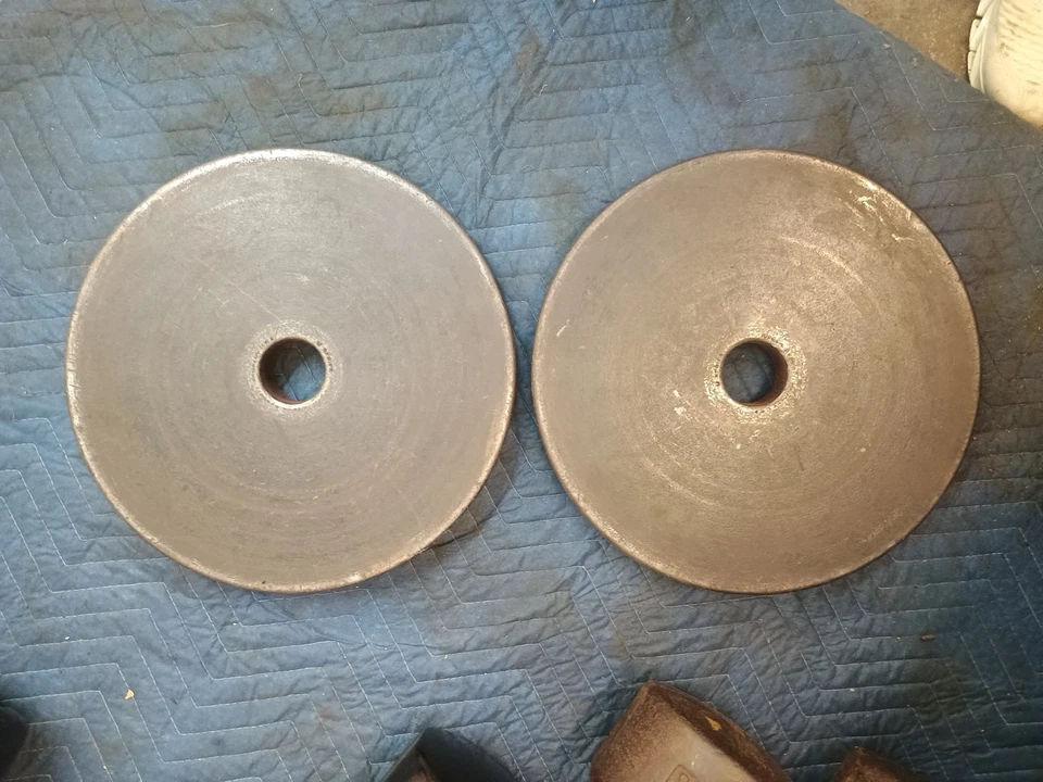 Ivanko M. Series 35lb Olympic weight plates “Unbranded”. Rare, Vintage. - Image 4 of 4