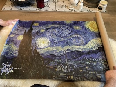The Vincent van Gogh Immersive Experience - A1 Starry Night Poster (Neu)