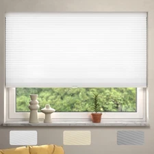 Cellular Shades, Cordless Light Filtering Windows Blinds for Bedroom, Bathroo...