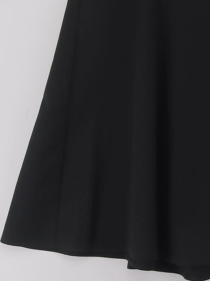 East Women's Maxi Skirt UK 16 Black Polyester with Viscose, Elastane Long Maxi - Image 4 of 4