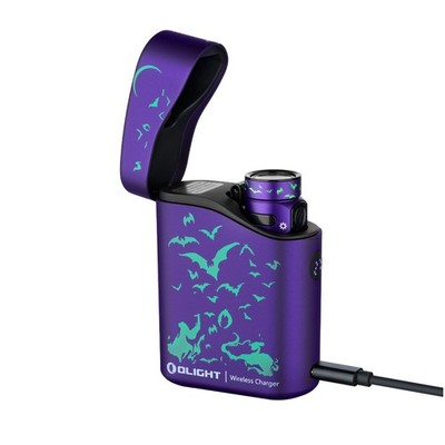 Olight Baton 4 Premium Nocturnal Sentinel Flashlight, Charging