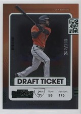 2021 Panini Contenders Draft Ticket Green 262/299 Cedric Mullins #50 19wr