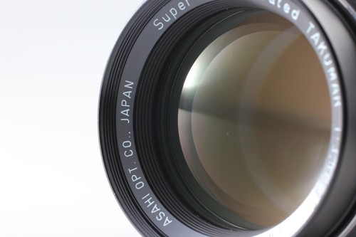 PENTAX SMC TAKUMAR 135mm F/3.5 w/ Hood M42 Screw Mount MF Telephoto Lens - Picture 8 of 9