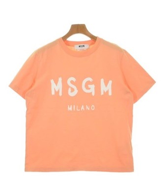 MSGM T-shirts/Cut & Sewns Orange L 2200665936081