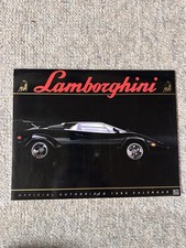 1989 Lamborghini Countach Calendar