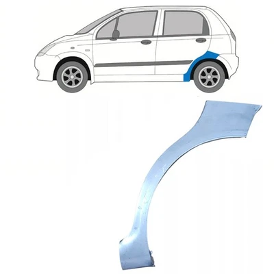 Für Chevrolet Spark 2005-2010 Radlauf Reparaturblech Kotflügel / Links - Bild 1 von 2