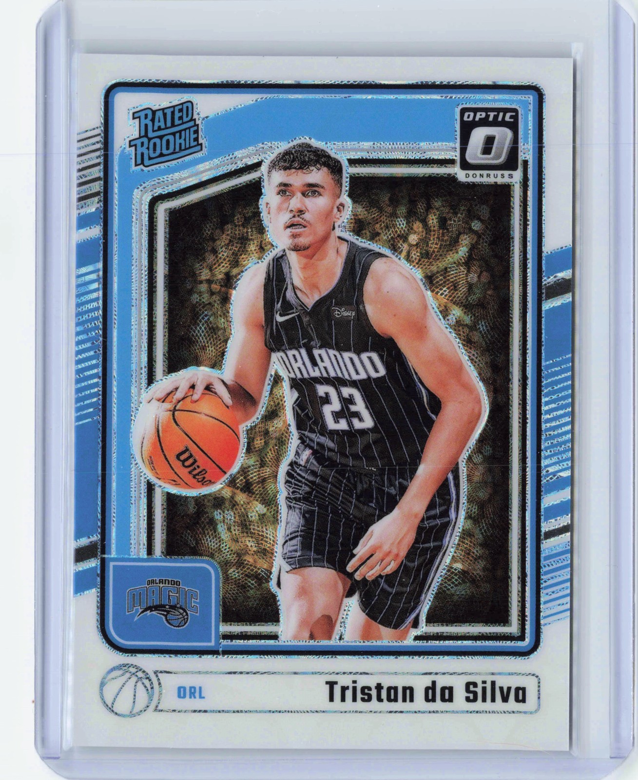 2024-25 Donruss Optic #260 Tristan da Silva White International #/15
