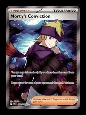 Morty's Conviction 201/162 Double Rare Temporal Forces Pokemon Holo Near Mint
