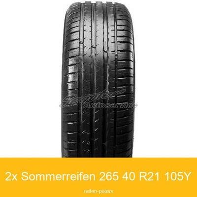 2-er Satz Sommerreifen 265/40 R21 105Y Michelin Pilot Sport 4 SUV XL id10296