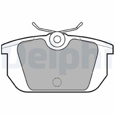 Satz Bremsbeläge Bremsklötze hinten für Alfa Romeo GTV 916 Spider | 24479381