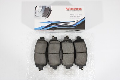 Asianautos Full Ceramic Front Brake Pads For Toyota Yaris iA 2017-2018 ...