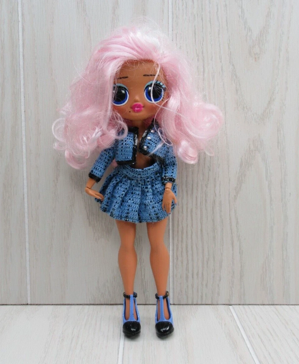 LOL Surprise OMG Doll Uptown Girl Doll Pink Hair With Clothes