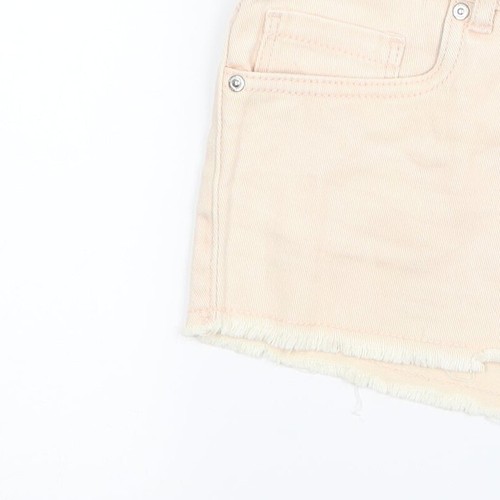 denim and co Womens Pink Cotton Blend Hot Pants Size 8 Reg - Picture 12 of 12